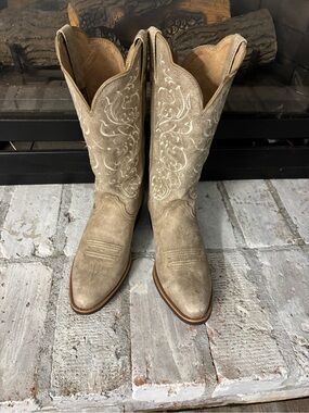 Twisted X Red Insole Tan Leather Cowboy Boots